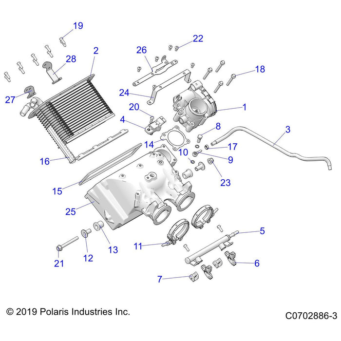 Washer-M8,Al by Polaris