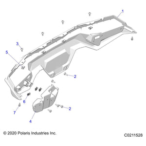 Washer, Nylon by Polaris 7555916 OEM Hardware P7555916 Off Road Express