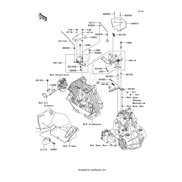 Washer-Plain,5Mm by Kawasaki