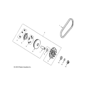 Washer-Plain by Polaris 452792 OEM Hardware P452792 Off Road Express