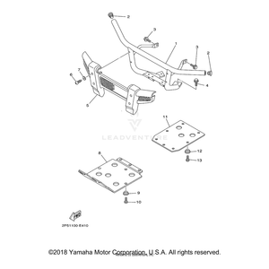 Washer, Plate by Yamaha 90201-06055-00 OEM Hardware 90201-06055-00 Off Road Express