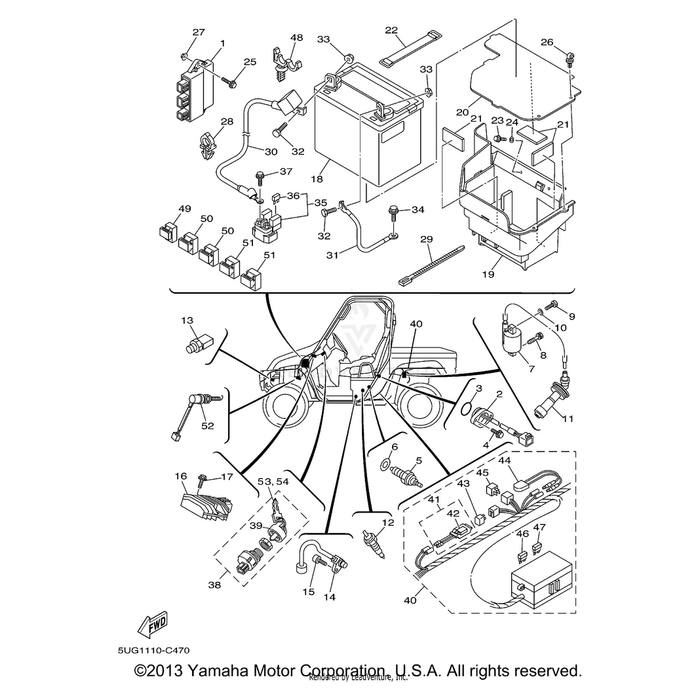 Washer, Plate by Yamaha