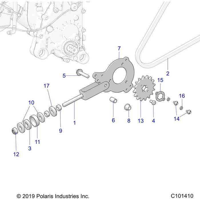 Washer, Split Lock by Polaris