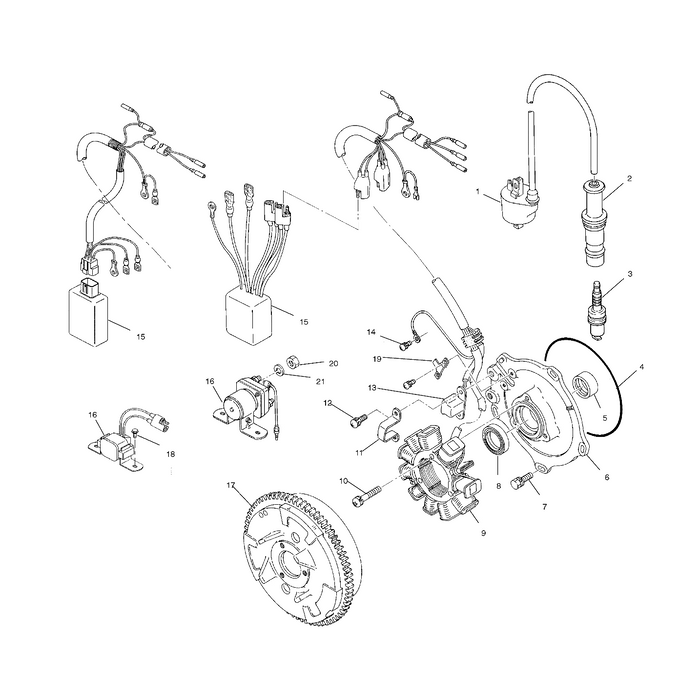 Washer Spring(10) by Polaris