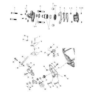 Washer,Spring by Polaris 7556090 OEM Hardware P7556090 Off Road Express