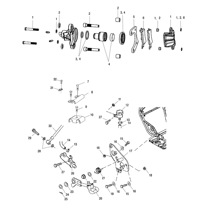 Washer,Spring by Polaris