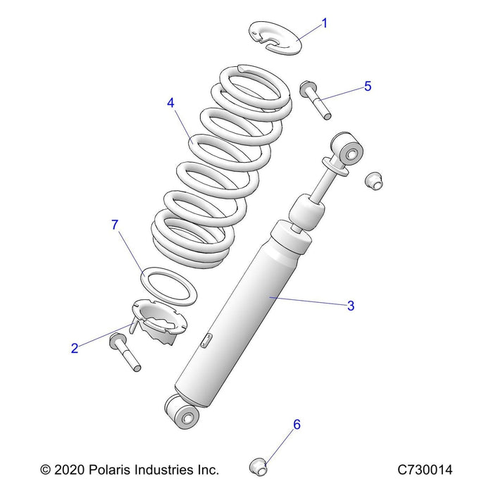 Washer-Steel,75.8X57.7X3.40 by Polaris