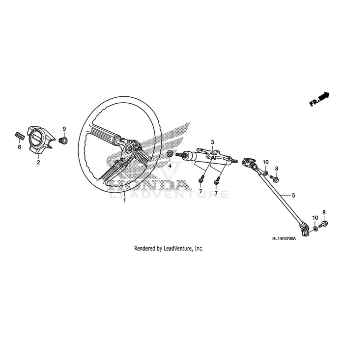 Washer, Steering Column by Honda