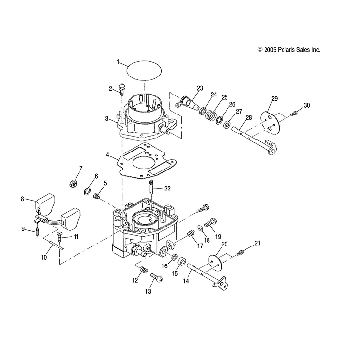 Washer,Throttle Adjust by Polaris