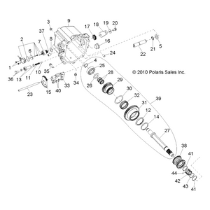 Washer-Thrust(026Hs129) by Polaris 3234905 OEM Hardware P3234905 Off Road Express