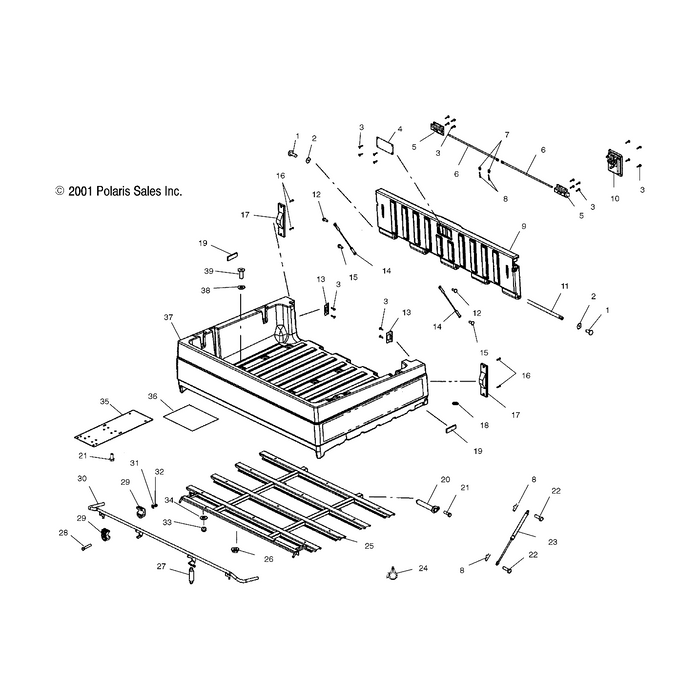 Washer, Thrust by Polaris