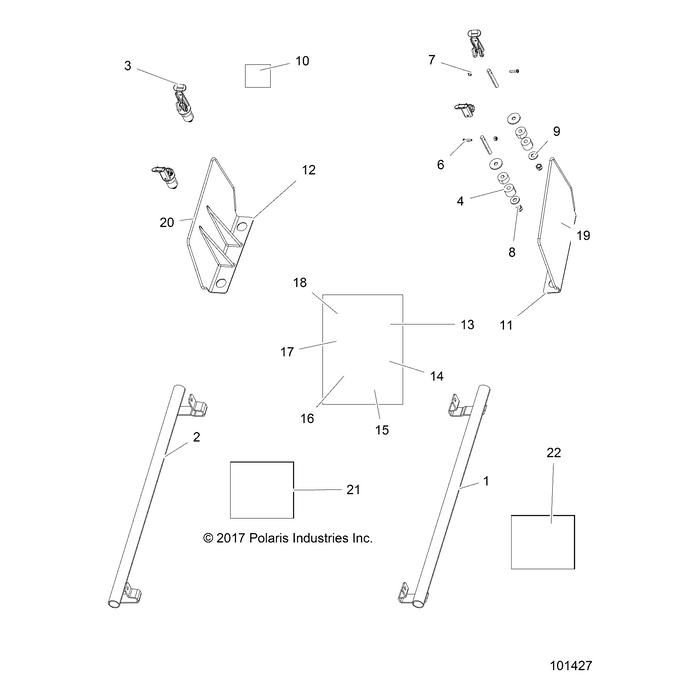 Washer,Wrought by Polaris