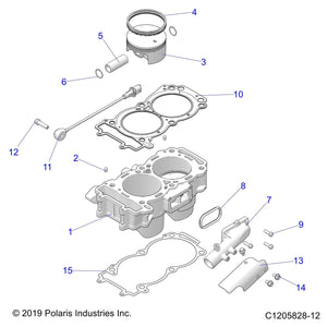 Water Inlet Cover by Polaris 5141311 OEM Hardware P5141311 Off Road Express