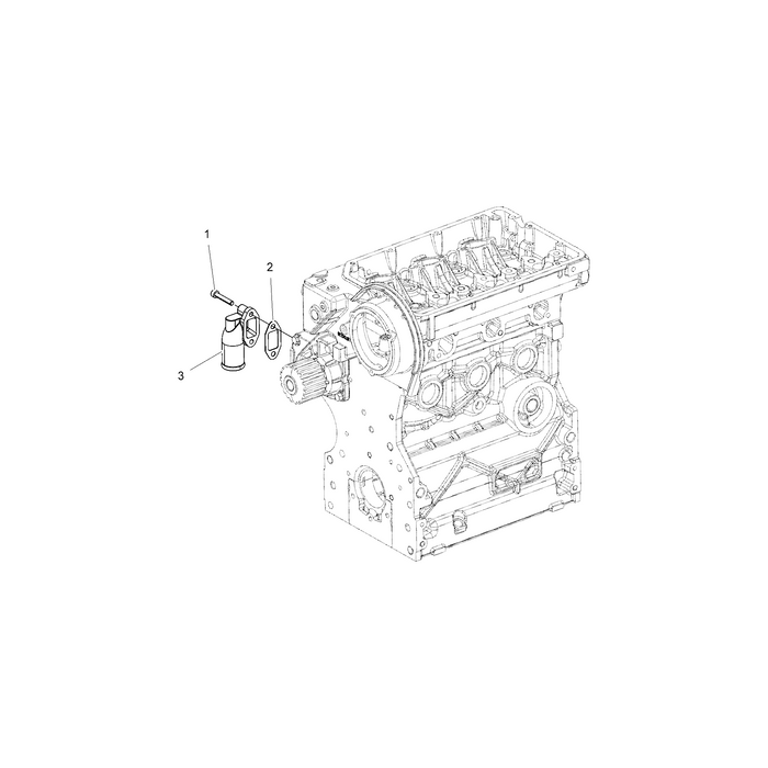 Water Pump Inlet Flange by Polaris