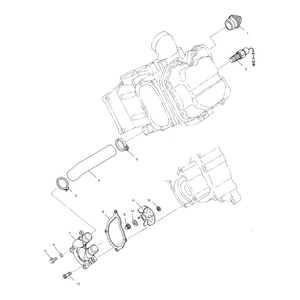 Waterpump Gasket by Polaris 3086840 OEM Hardware P3086840 Off Road Express