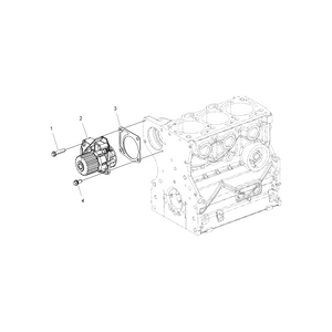 Waterpump Gasket Steel Foam by Polaris 3040088 OEM Hardware P3040088 Off Road Express