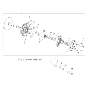 Weight-Clutch D-180G (3) by Polaris 3235392 OEM Hardware P3235392 Off Road Express