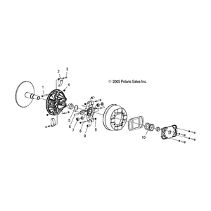 Weight-Clutch,Spcsq Utility by Polaris 3234176 OEM Hardware P3234176 Off Road Express