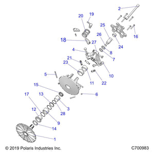 Weight Shift, 32-114(3) by Polaris 5142247 OEM Hardware P5142247 Off Road Express