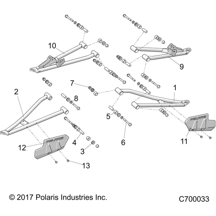 Weld-A-Arm,Frt,Lower,Rh,Ttnm by Polaris