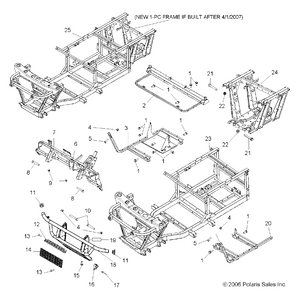 Weld-Bumper,I.Red by Polaris 1014991-293 OEM Hardware P1014991-293 Off Road Express Drop Ship