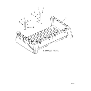 Weld-Catch,Lh by Polaris 1016942 OEM Hardware P1016942 Off Road Express