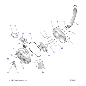 Weld-Containment,Shield by Polaris 1028017 OEM Hardware P1028017 Off Road Express