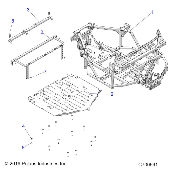 Weld-Crossbar,Ecoat by Polaris