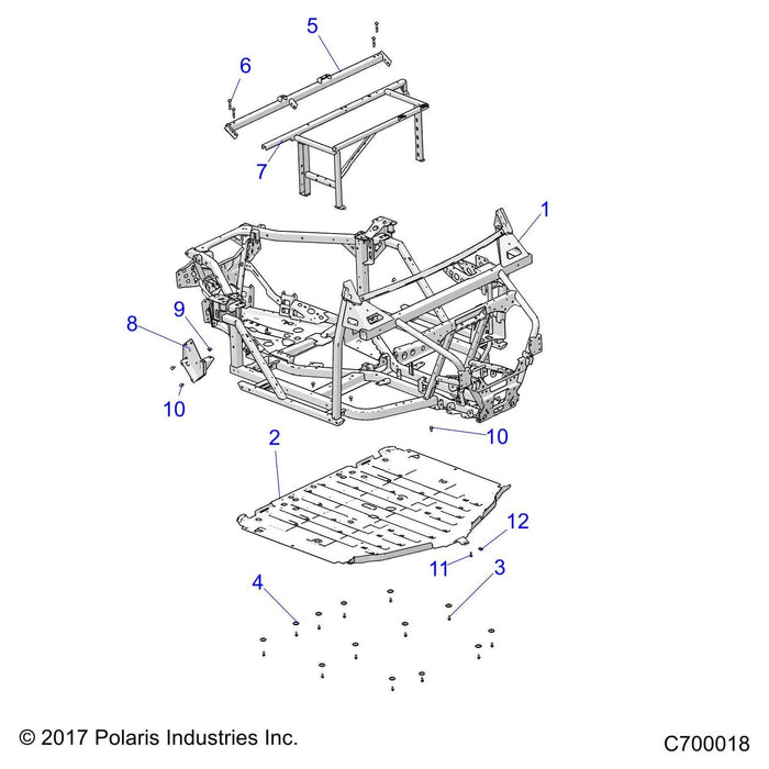 Weld-Crossbar,Is,Blk by Polaris