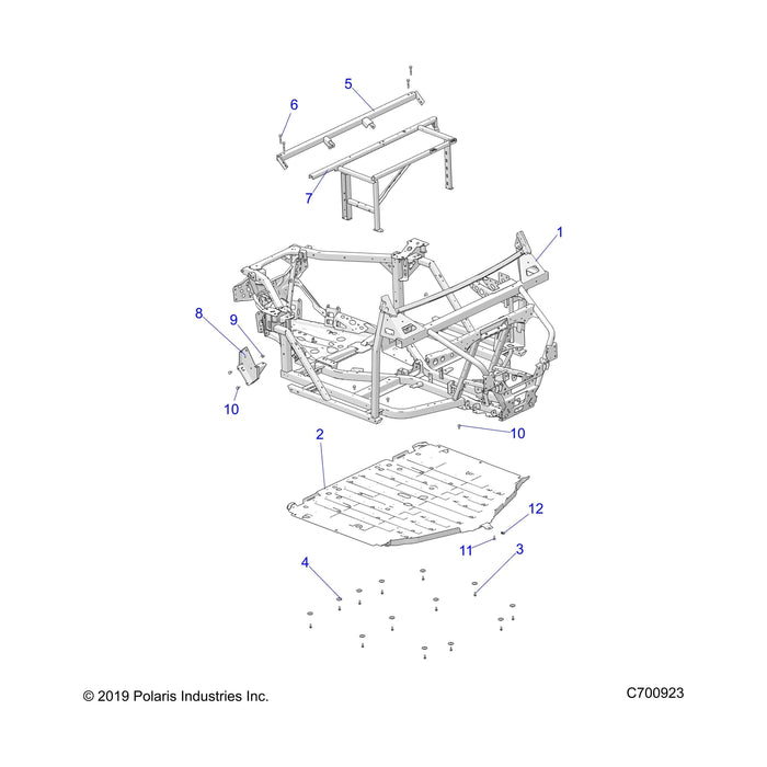 Weld-Crossbar,Is,M.Blk by Polaris