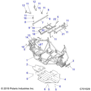 Weld-Dash,Fuse Ctr,Blk by Polaris 1023623-329 OEM Hardware P1023623-329 Off Road Express