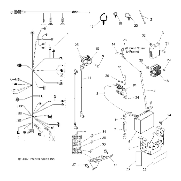 Weld-Fusebox,Mnt by Polaris