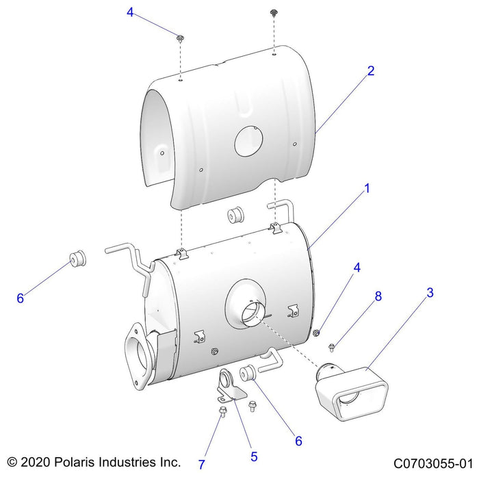 Weld-Headpipe by Polaris