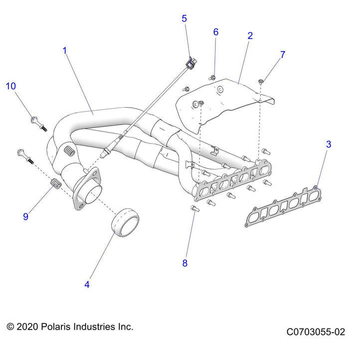 Weld-Headpipe by Polaris