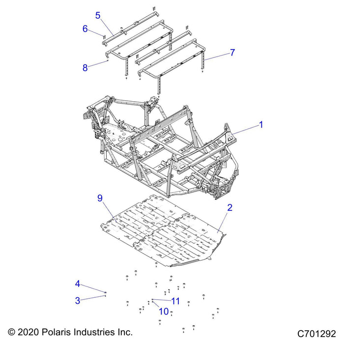 Weld-Main,Frame,Crew by Polaris