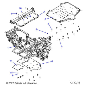 Weld-Seat Base,Intl,Tr,M.Blk by Polaris 1026486-458 OEM Hardware P1026486-458 Off Road Express