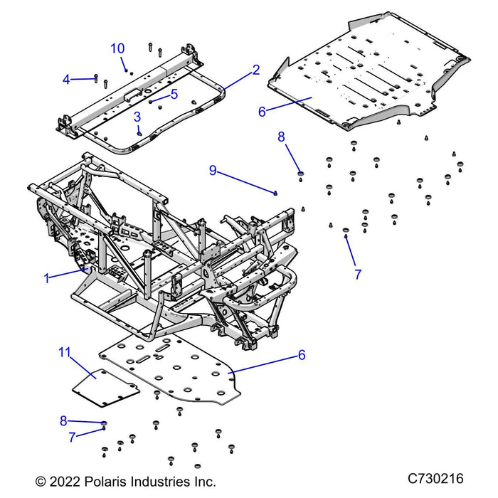 Weld-Seat Base,Intl,Tr,M.Blk by Polaris