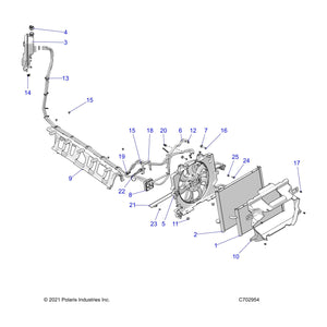 Weld-Surge Tank,Dual by Polaris 1241374 OEM Hardware P1241374 Off Road Express