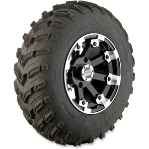 Wheel 393B 12X7 4/156 4+3 by Moose Utility 393127156GBML4 Non Beadlock Wheel 02300517 Parts Unlimited Drop Ship