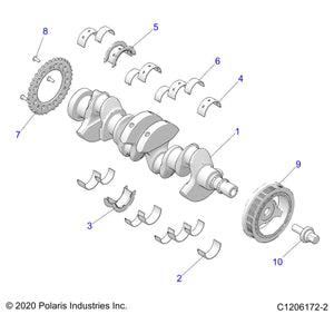 Wheel-Cps,36-1 by Polaris 3024181 OEM Hardware P3024181 Off Road Express