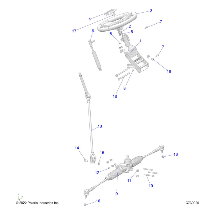 Wheel-Steering by Polaris