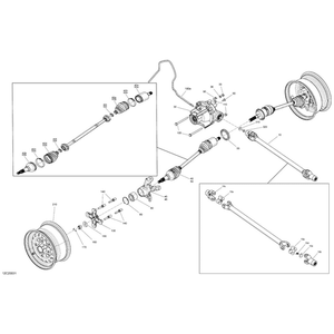 Wheel Stud by Can-Am 250300060 OEM Hardware 250300060 Off Road Express