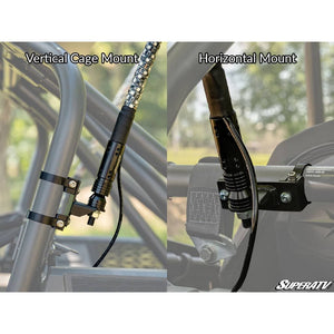 Whip Light Mounting Brackets by SuperATV Flag Mount / Whip Mount SuperATV