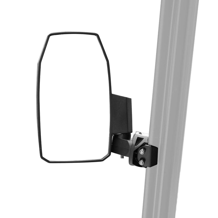 Wider UTV Side Mirrors Pro-Fit for Polaris Ranger XP/ General/ Defender by Kemimoto