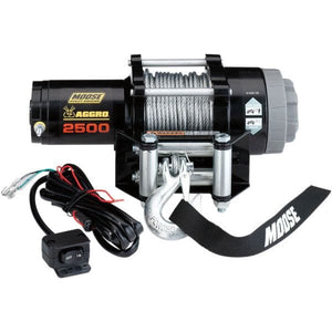 Winch 2500Lb W/Wre Rp by Moose Utility 104306 2500 Winch 45050759 Parts Unlimited Drop Ship