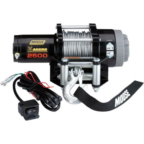 Winch 2500Lb W/Wre Rp by Moose Utility