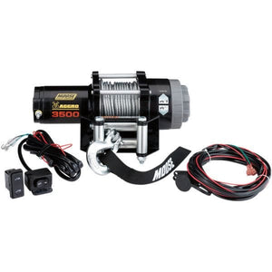 Winch 3500Lb W/Wre Rp by Moose Utility 104308 3500 Winch 45050761 Parts Unlimited Drop Ship