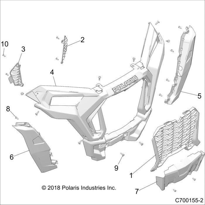 Winch Cover, Black Pearl by Polaris