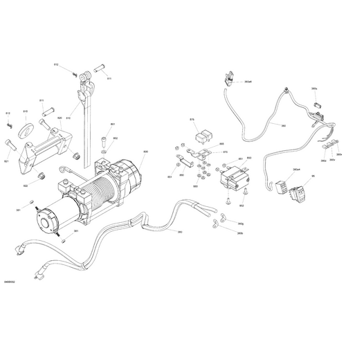 Winch Electric by Can-Am