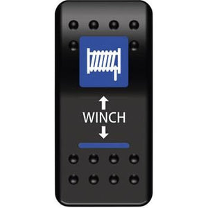 Winch Rocker Switch by Moose Utility MOOSE WN-I-O Winch Rocker Switch 06160331 Parts Unlimited